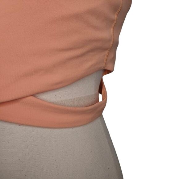 Athleta Conscious Cut Out Crop Tank Sports Bra - Picture 3 of 7